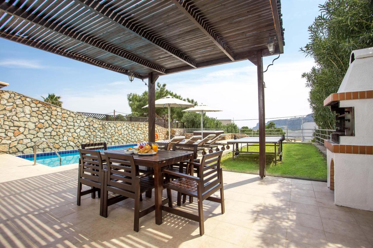 Aethrion Villa Lindos Exterior photo