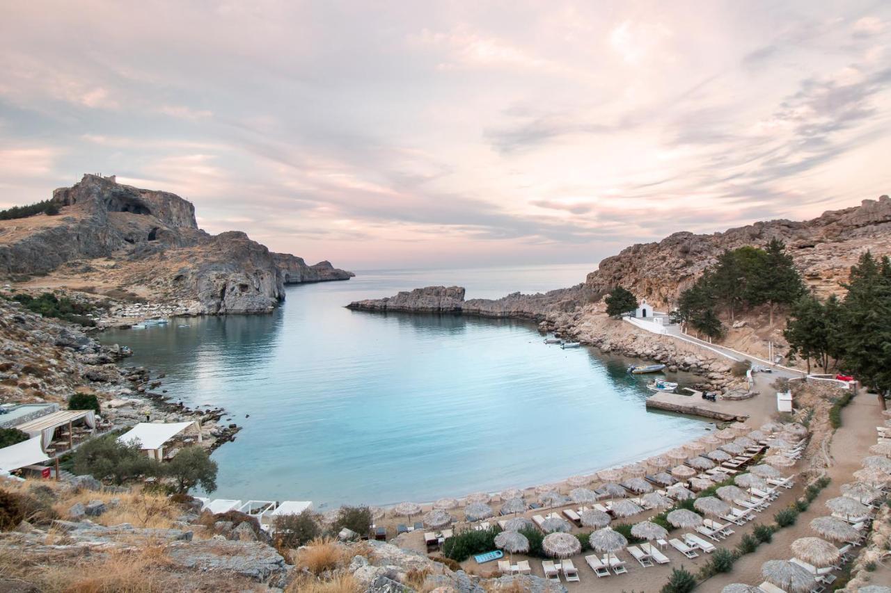 Aethrion Villa Lindos Exterior photo